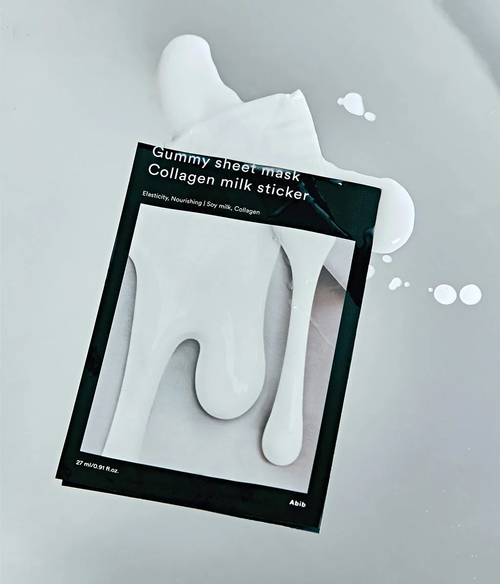 ABIB – Gummy Sheet Mask Collagen Milk Sticker