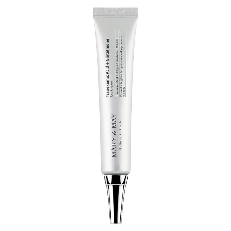 MARY & MAY – Tranexamic Acid + Glutathione Eye Cream (30 ml)