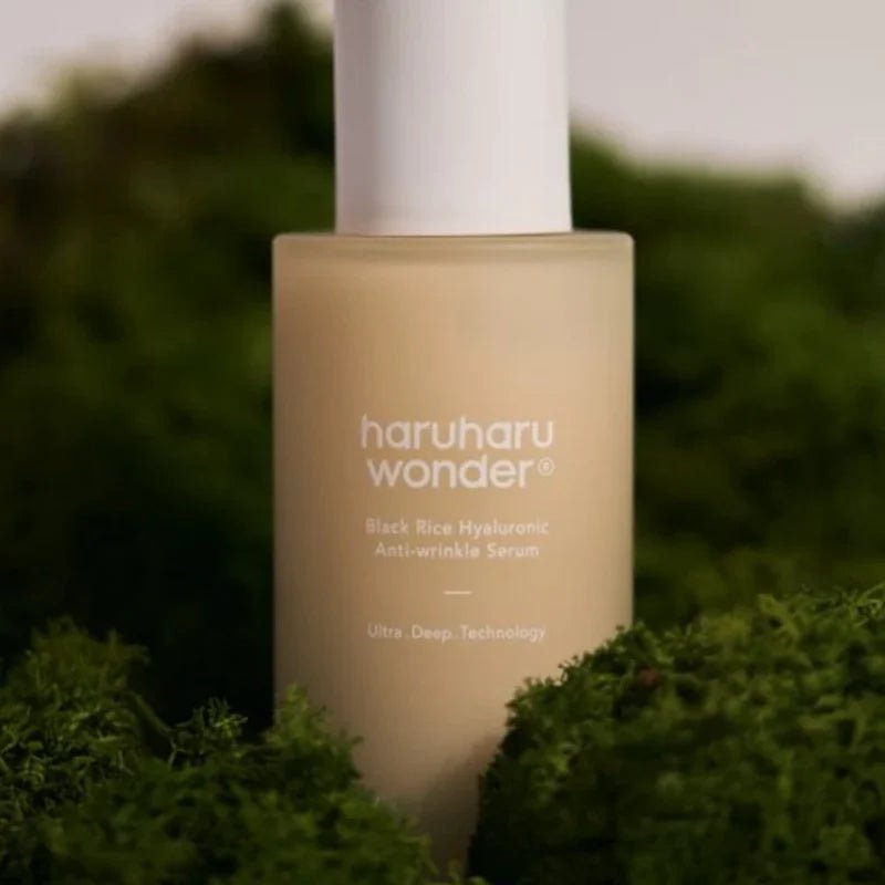 HARUHARU WONDER – Black Rice Hyaluronic Anti - Wrinkle Serum (50 ml) - Mononori