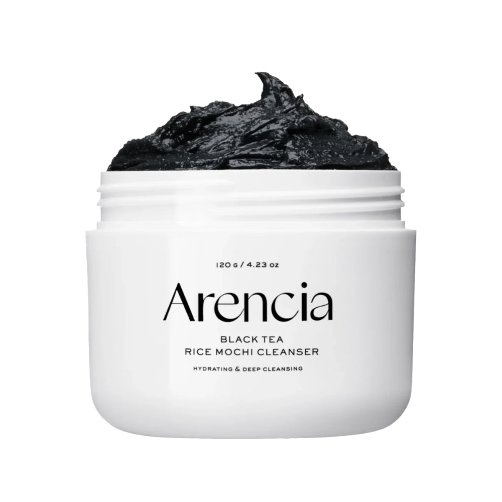 ARENCIA – Black Tea Rice Mochi Cleanser (120 g)