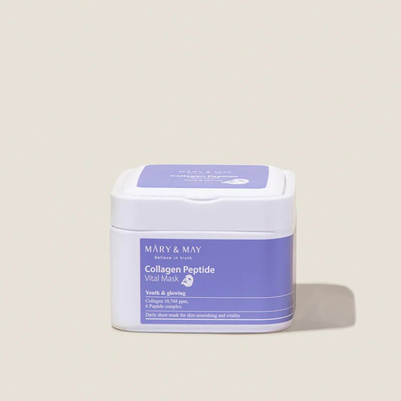 MARY & MAY – Collagen Peptide Vital Mask (30 uds) - Mononori