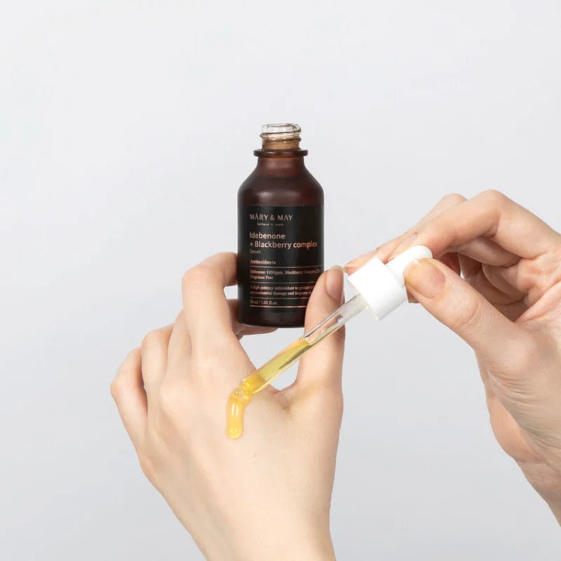 MARY & MAY – Idebenone + Blackberry Complex Serum (30 ml) - Mononori