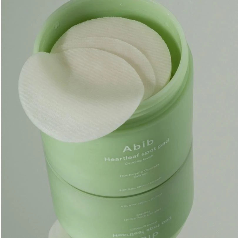 ABIB – Heartleaf Spot Pad Calming Touch (150 ml, 80 pads) - Mononori