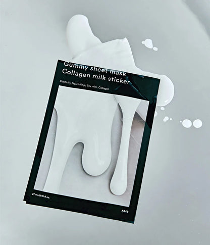 ABIB – Gummy Sheet Mask Collagen Milk Sticker