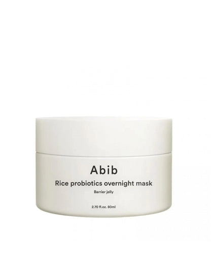 ABIB - Rice Probiotics Overnight Mask Barrier Jelly [Mascarilla facial] - 80 ml - Mononori