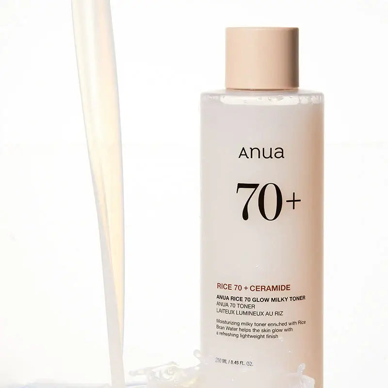 ANUA – Rice 70 Glow Milky Toner (250 ml) - Mononori