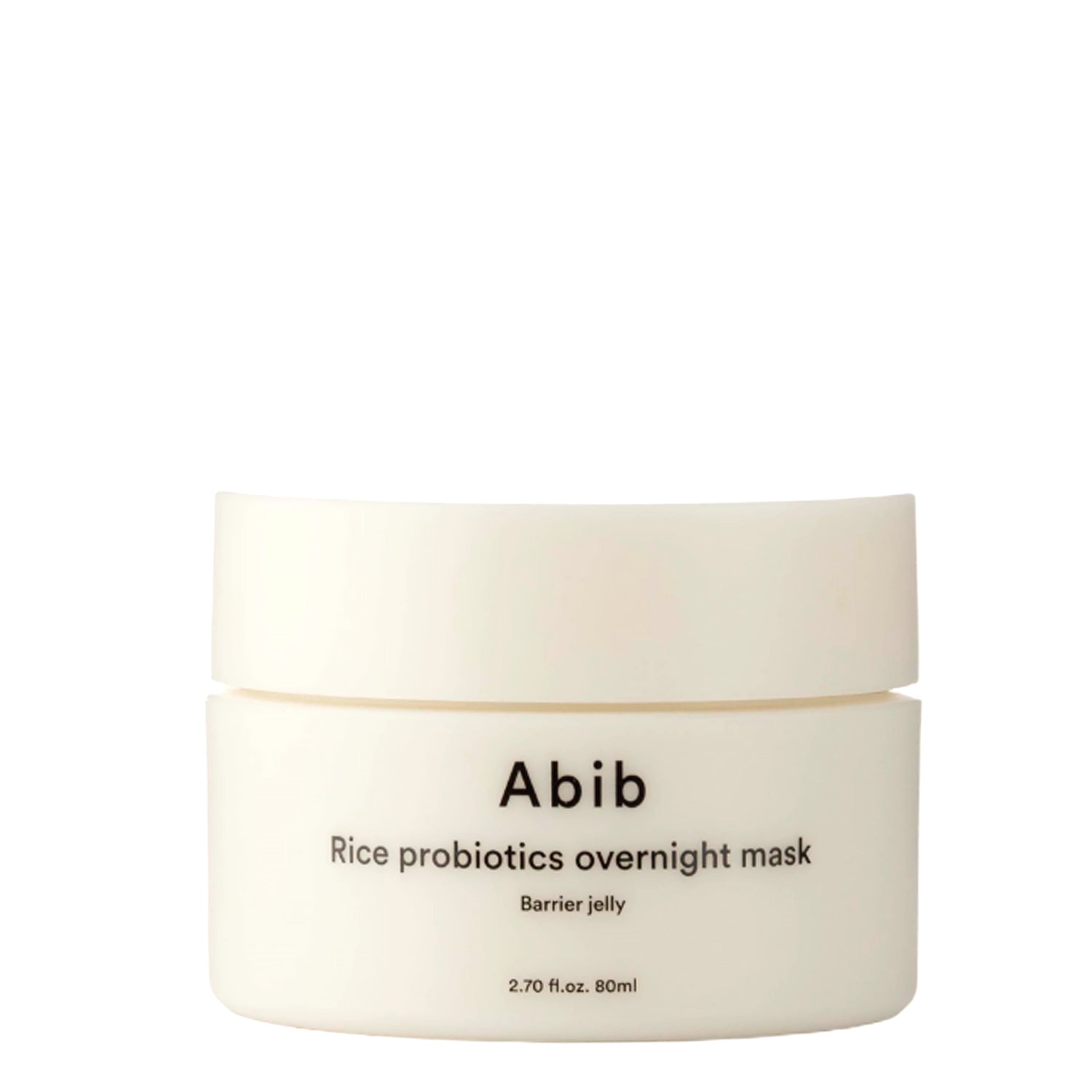 ABIB - Rice Probiotics Overnight Mask Barrier Jelly [Mascarilla facial] (80 ml) - Mononori