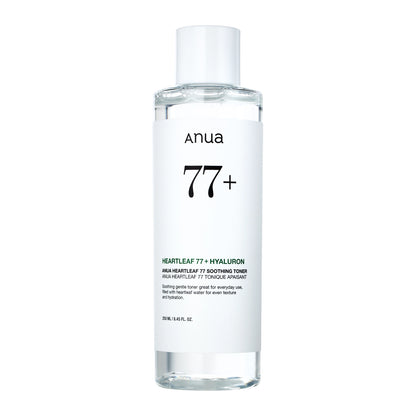 ANUA - Tónico Heartleaf 77% Soothing Toner (250 ml) - Mononori