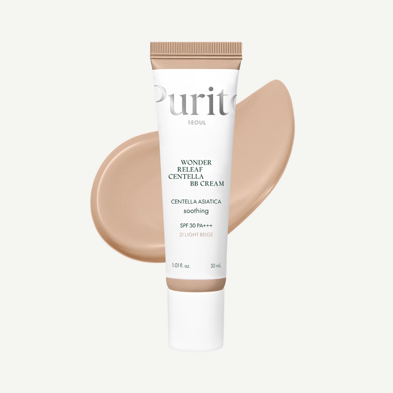 PURITO SEOUL - Wonder Releaf Centella BB Cream (30 ml) - Mononori