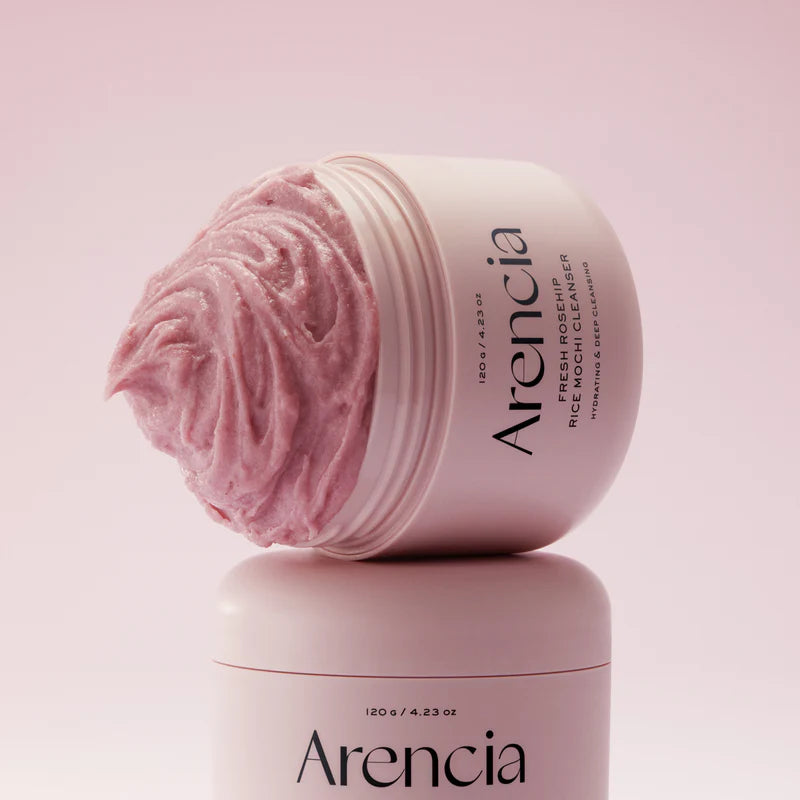 ARENCIA — Fresh Rosehip Rice Mochi Cleanser (Soothing Face Wash) (120 gr)