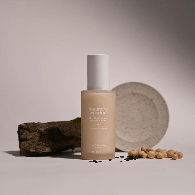 HARUHARU WONDER – Black Rice Hyaluronic Anti - Wrinkle Serum (50 ml) - Mononori