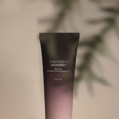 HARUHARU WONDER – Black Rice Moisture 5.5 Soft Cleansing Gel (100 ml) - Mononori