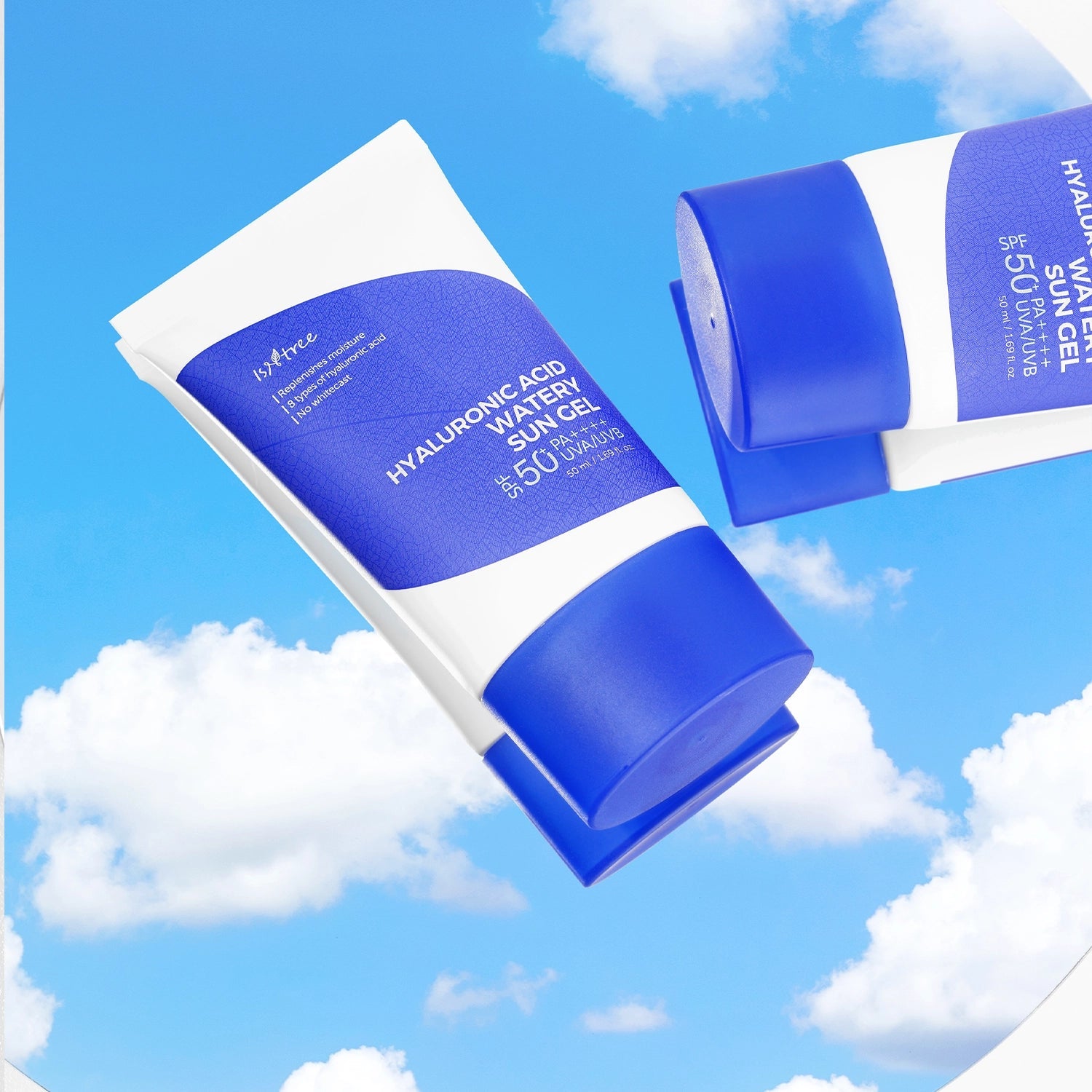 ISNTREE - Hyaluronic Acid Watery Sun Gel SPF50+ PA++++ (50 ml) - Mononori