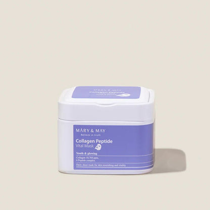 MARY &amp; MAY – Collagen Peptide Vital Mask (30 uds) - Mononori