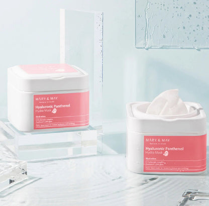 MARY &amp; MAY – Hyaluronic Panthenol Hydra Mask (30 uds) - Mononori
