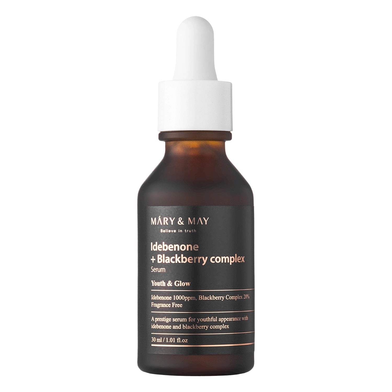 MARY &amp; MAY – Idebenone + Blackberry Complex Serum (30 ml) - Mononori