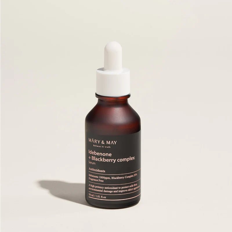 MARY &amp; MAY – Idebenone + Blackberry Complex Serum (30 ml) - Mononori