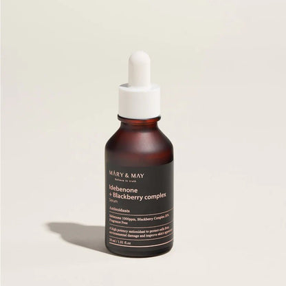 MARY &amp; MAY – Idebenone + Blackberry Complex Serum (30 ml) - Mononori