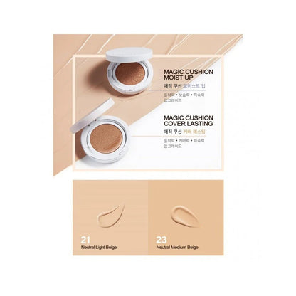 MISSHA – Magic Cushion Cover Lasting SPF50+/PA+++ (15 gr) - Mononori