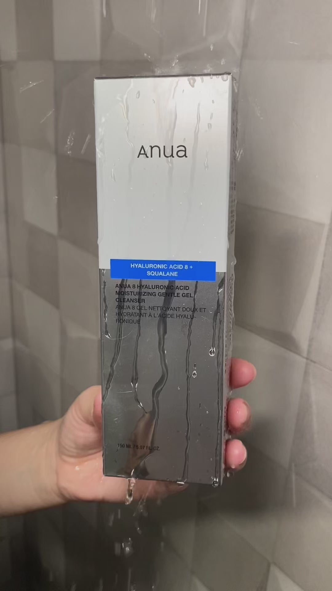 ANUA – 8 Hyaluronic Acid Moisturizing Gentle Gel Cleanser (150 ml)