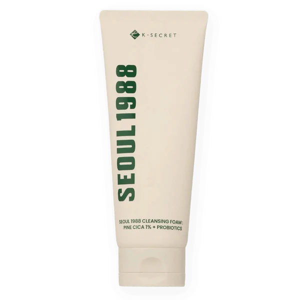 K-SECRET SEOUL 1988 - Cleansing Foam: Pine Cica 1% + Probiotics (150 ml)