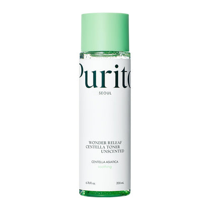 PURITO SEOUL - Wonder Releaf Centella Toner Unscented (200 ml) - Mononori