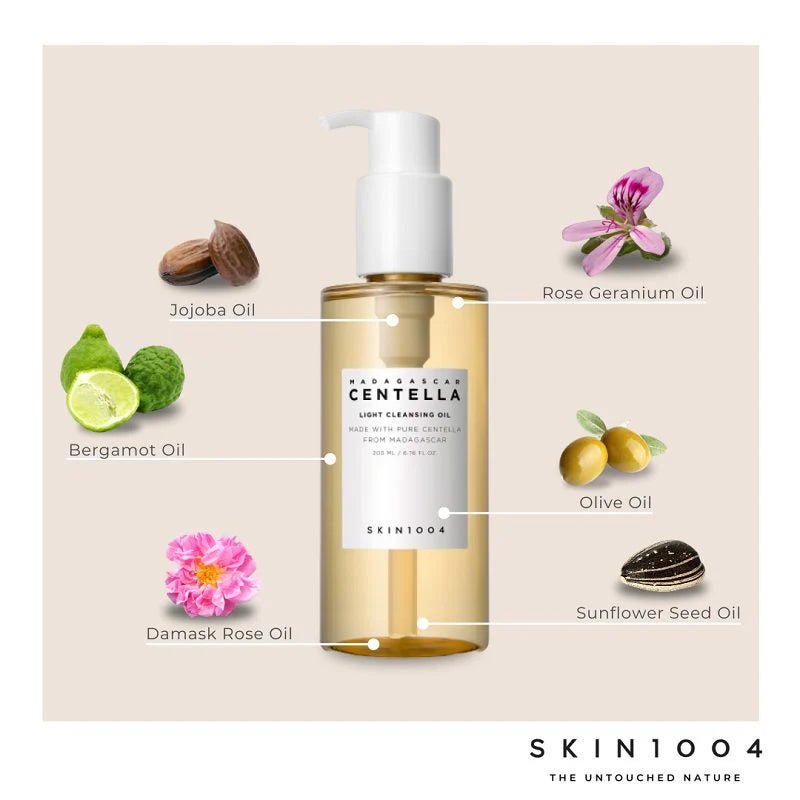SKIN1004 - Madagascar Centella Light Cleansing Oil (200 ml) - Mononori